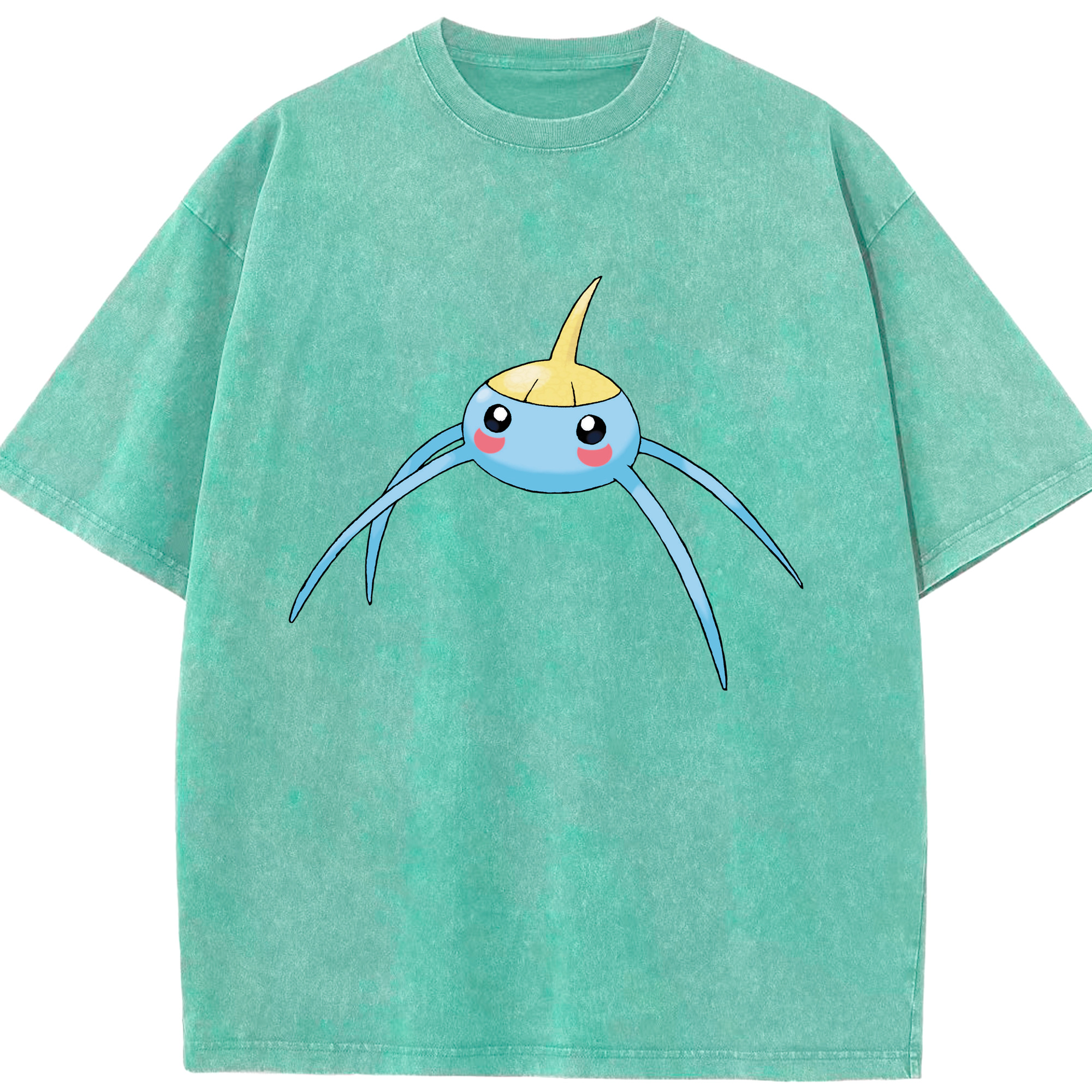 （画像用） ポケットモンスター Pokémon 綿100% ヴィンテージ風 半袖Tシャツ（フロントプリント）